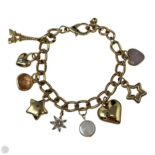 Gold Tone Bracelet Charm Unbranded