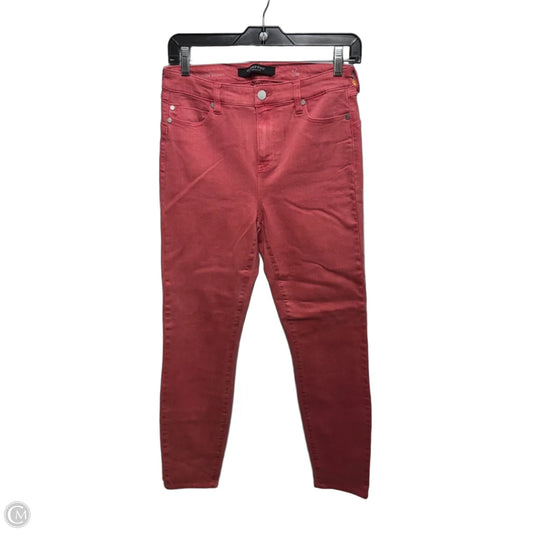 Jeans The Hugger Skinny By Liverpool In Coral, Size: 6/28