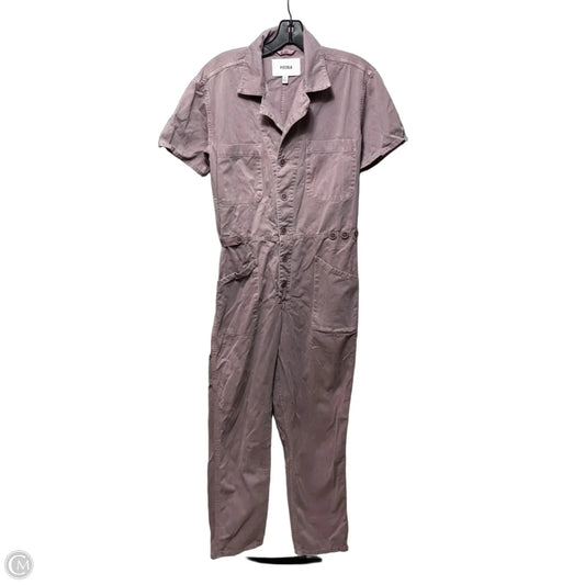 Grover Short Sleeve Field Jumpsuit By Pistola In Purple, Size: S