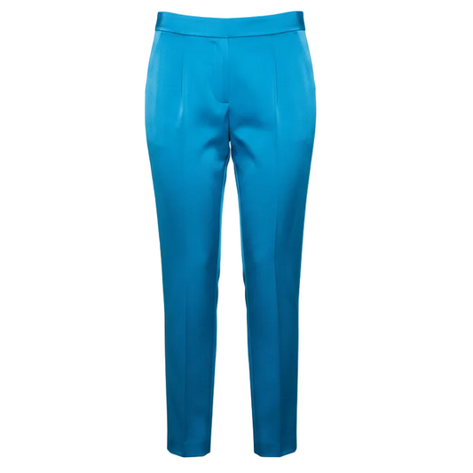 Acerbi Trousers By Marella In Turquoise, Size: 8