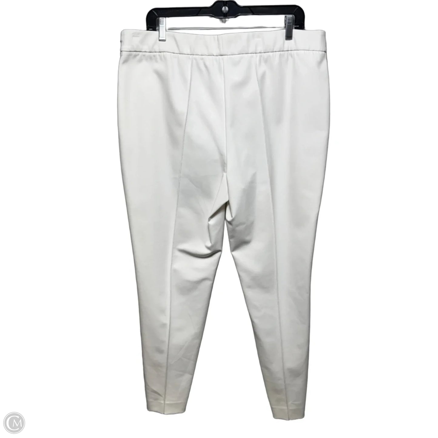 Gramercy Pants Designer By Lafayette 148 In White, Size: 16