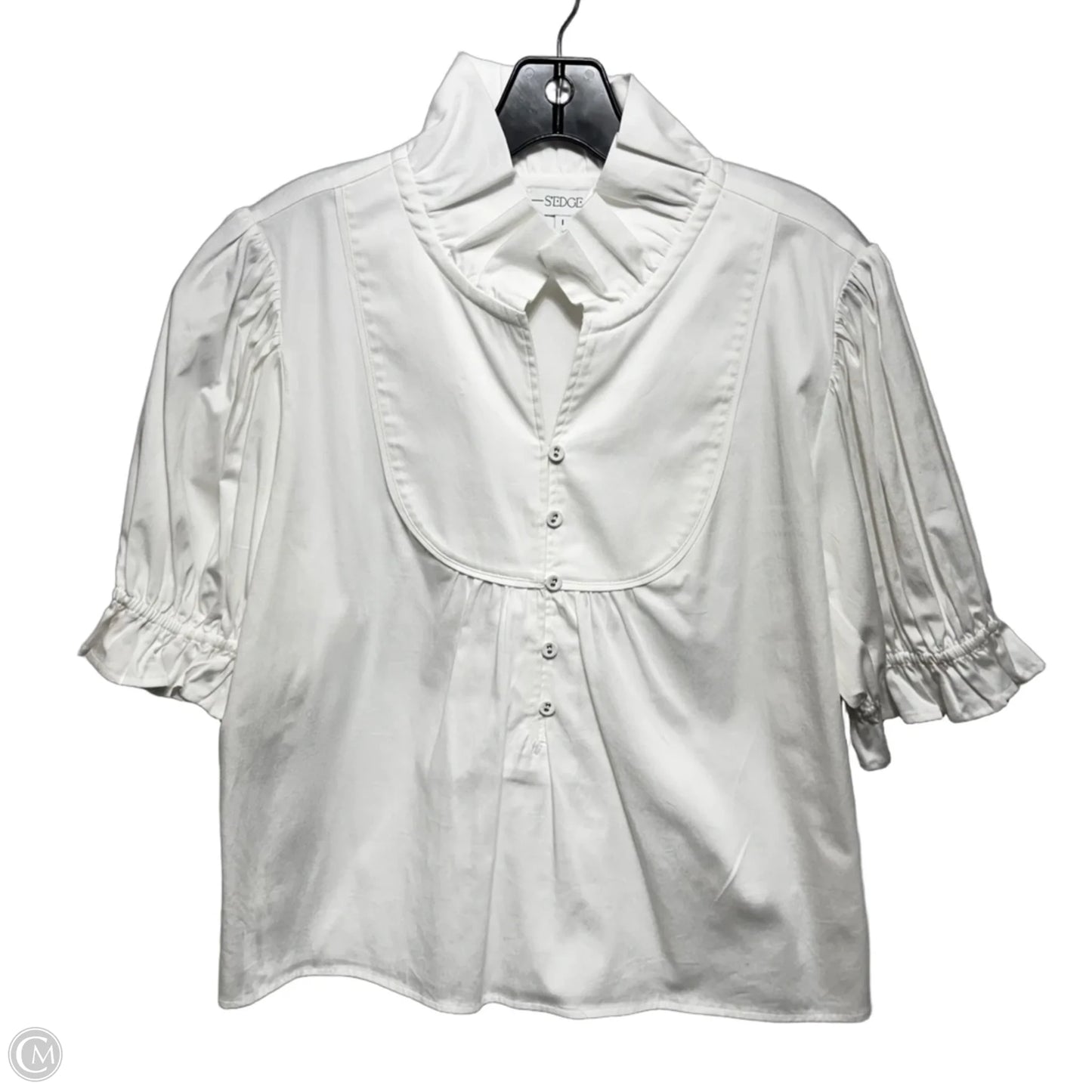 Top Sleeveless By S’Edge In White, Size: L