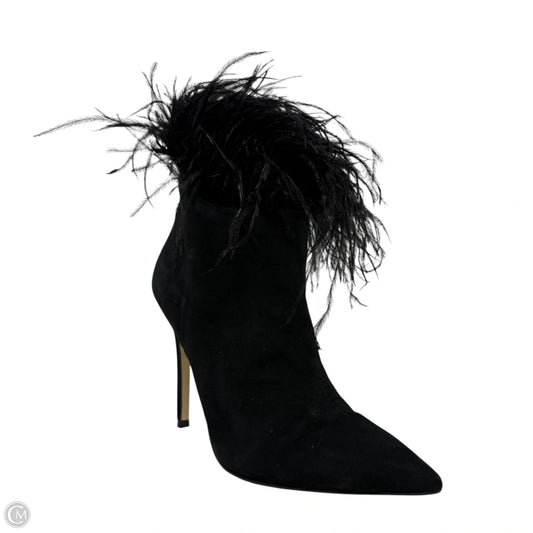 Whitby Feather Shooties By Michael By Michael Kors In Black, Size: 7.5