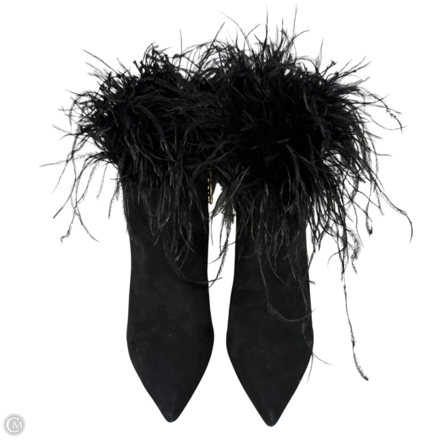 Whitby Feather Shooties By Michael By Michael Kors In Black, Size: 7.5