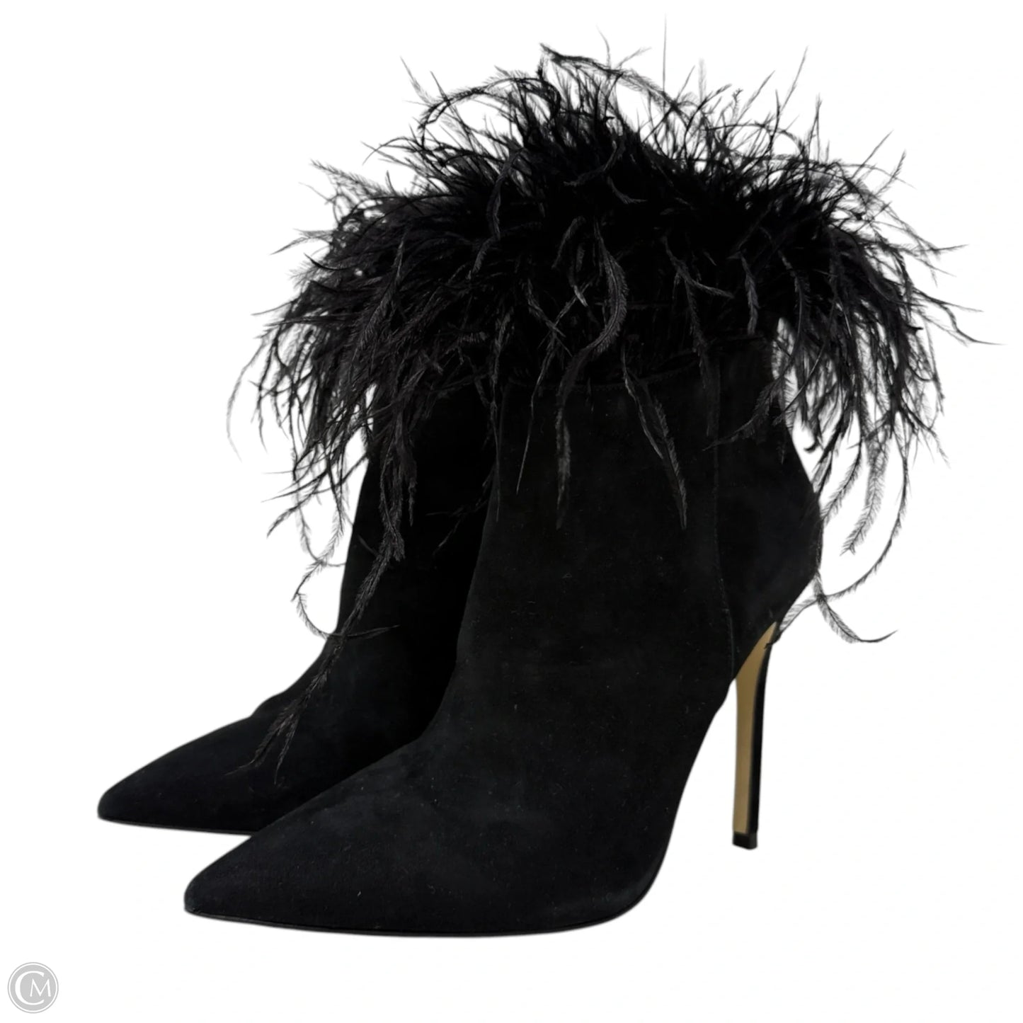 Whitby Feather Shooties By Michael By Michael Kors In Black, Size: 7.5