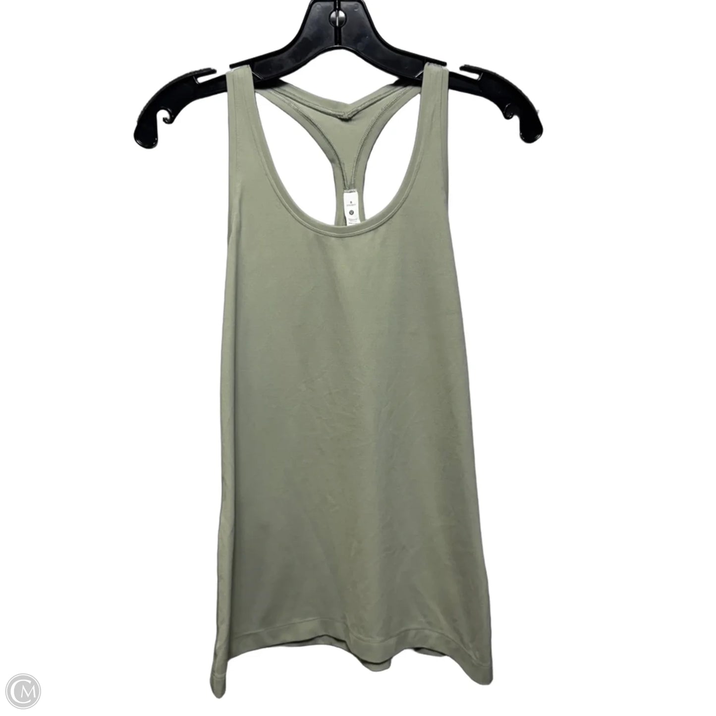 Athletic Tank Top By Lululemon In Green, Size: 8
