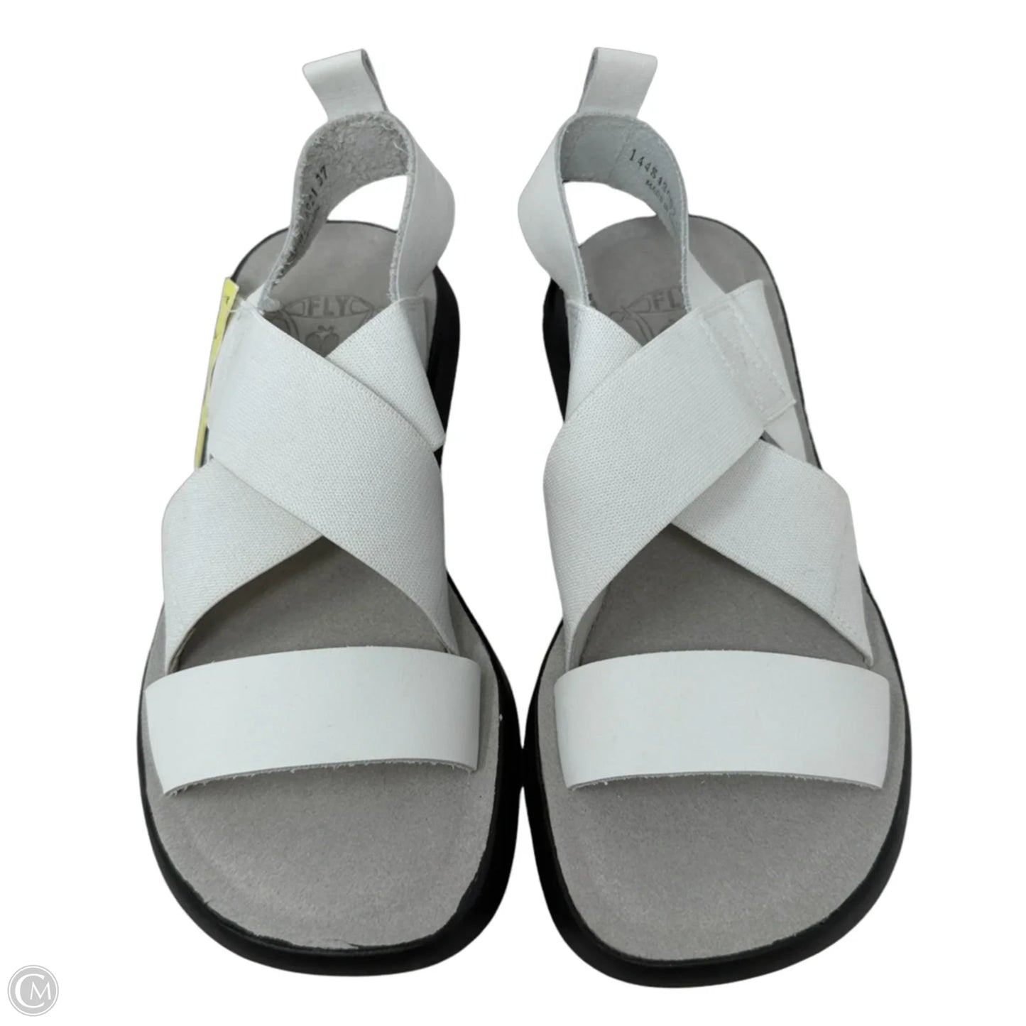 Baji Wedge Sandals By Fly London In White, Size: 7