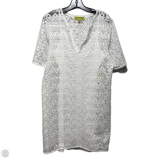 Dress Casual Midi By Sigrid Olsen In White, Size: 8