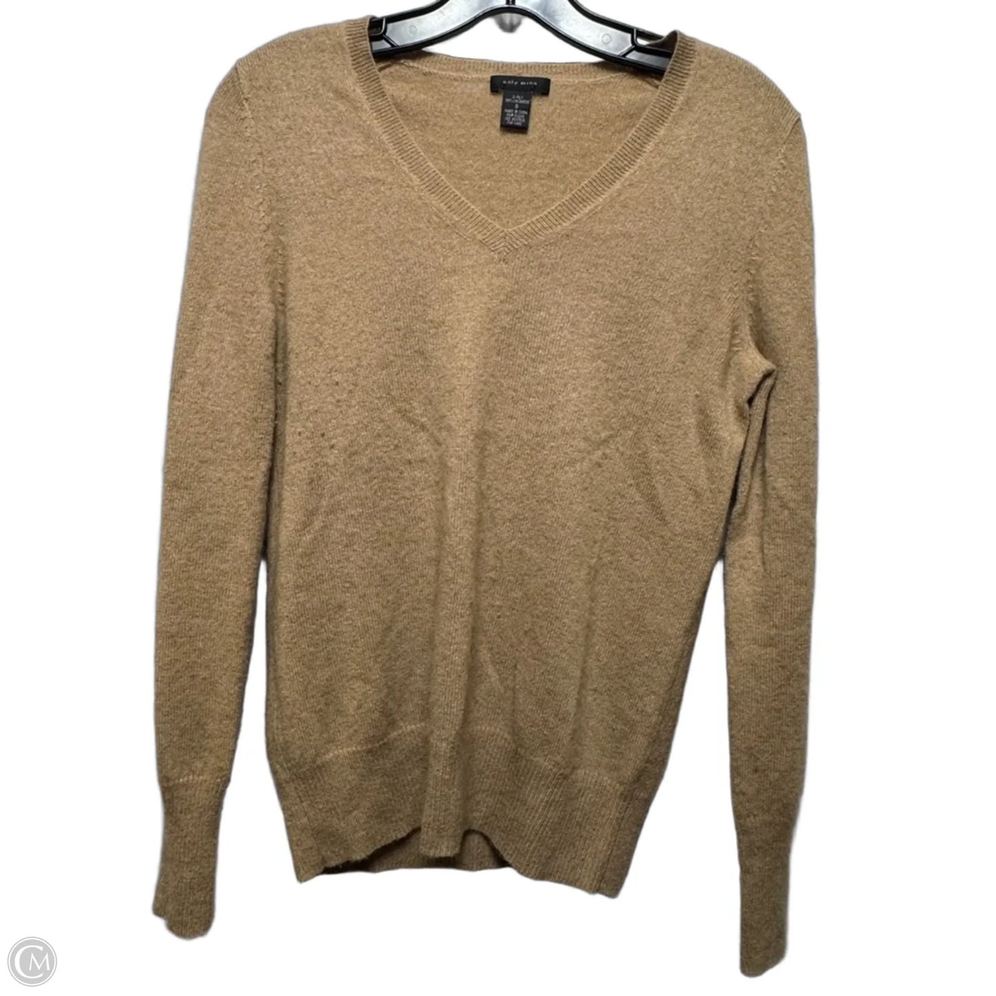Sweater Cashmere Only Mine In Tan, Size: S