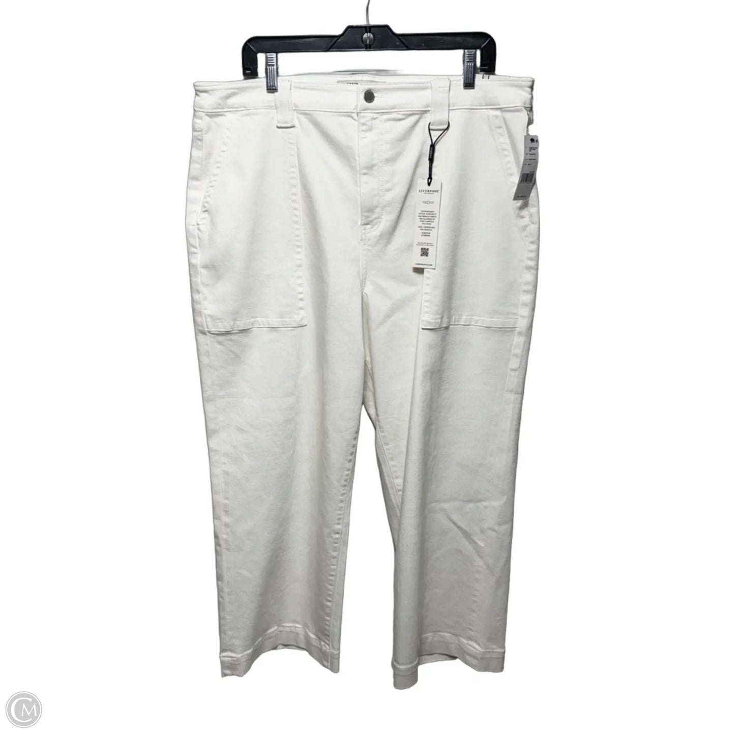 Hepburn Wide Leg Jeans By Dl1961 In White, Size: 10/30