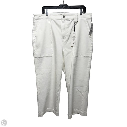 Hepburn Wide Leg Jeans By Dl1961 In White, Size: 10/30
