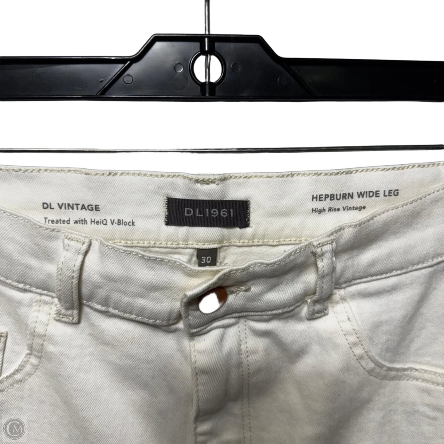 Hepburn Wide Leg Jeans By Dl1961 In White, Size: 10/30