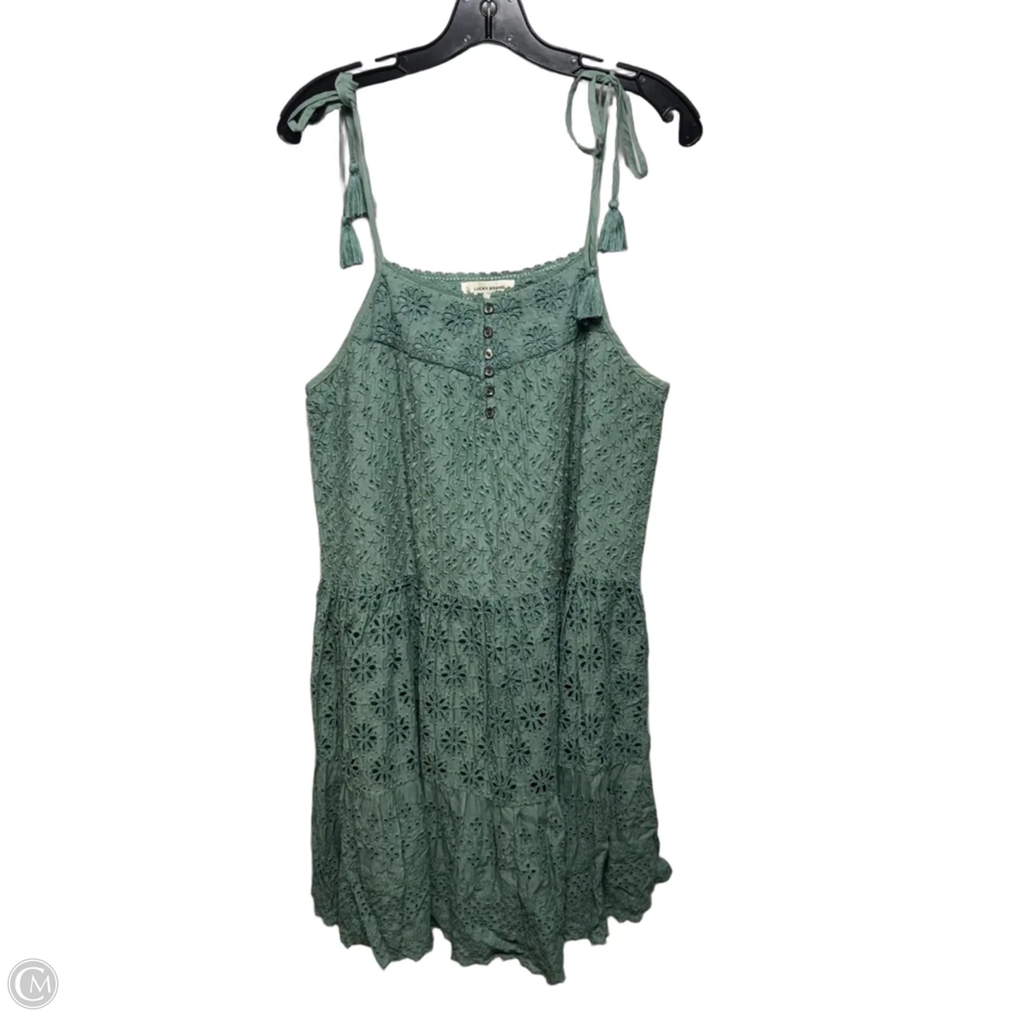 Dress Casual Short By Lucky Brand In Green, Size: Xs