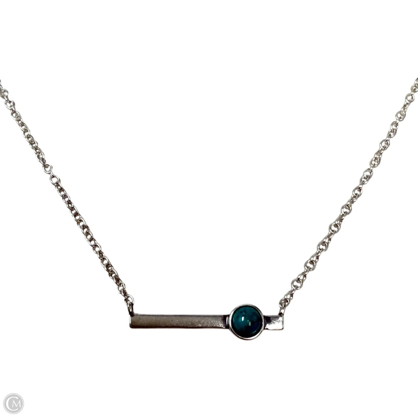 Silver Lining Sterling Silver & Turquoise Necklace By Silpada