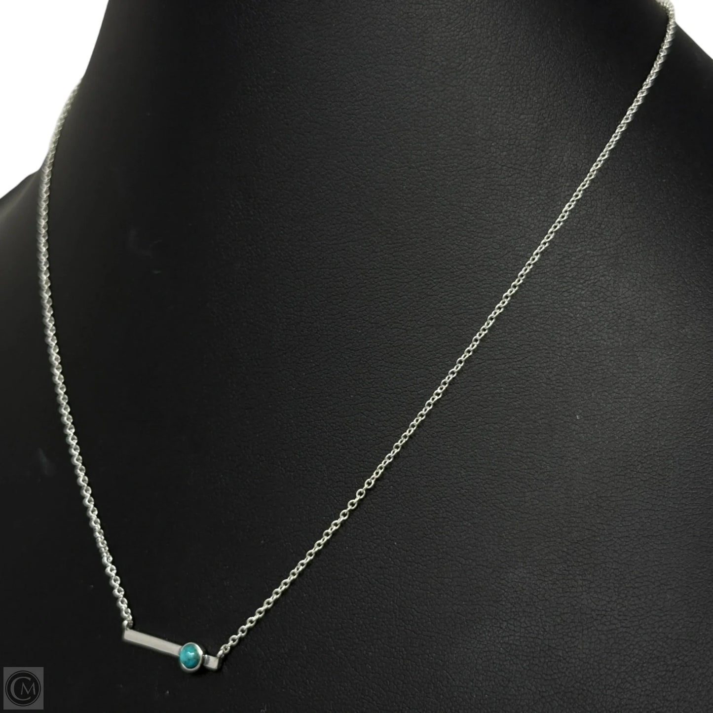 Silver Lining Sterling Silver & Turquoise Necklace By Silpada