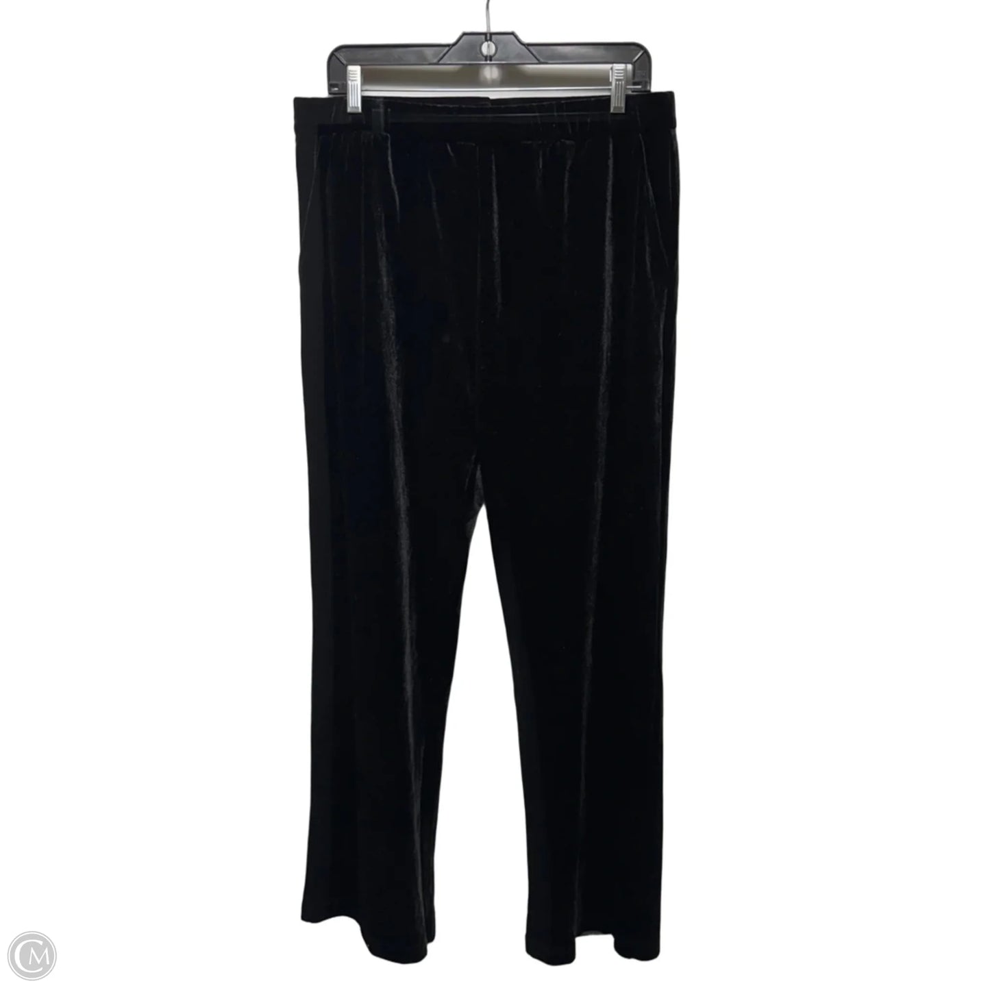 Velvet Pants Lounge By Coco And Carmen In Black, Size: Xxl