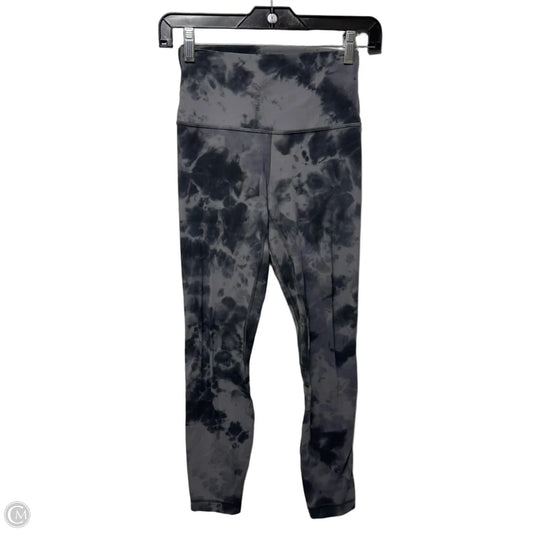 Athletic Leggings By Lululemon In Grey, Size: 4