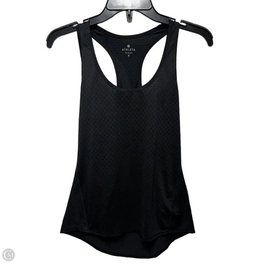 Athletic Tank Top By Athleta In Black, Size: S