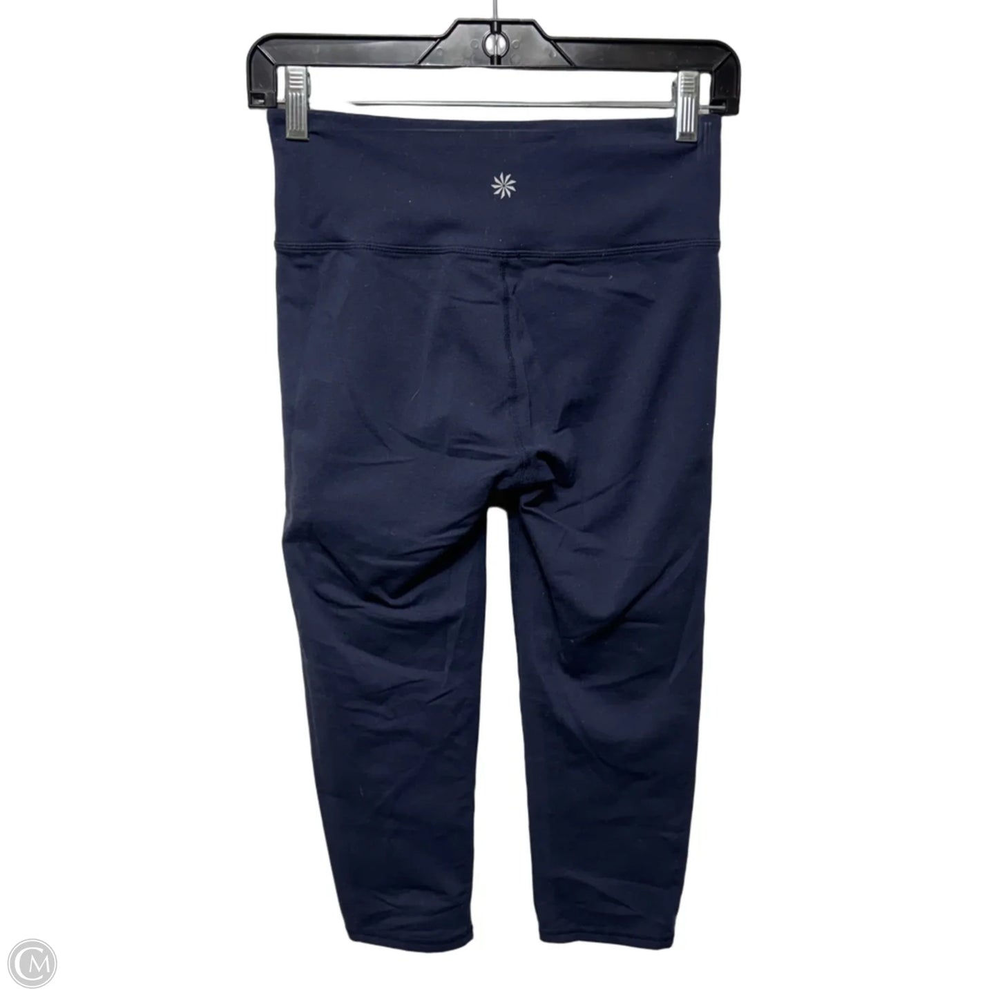 Athletic Leggings Capris By Athleta In Navy, Size: S