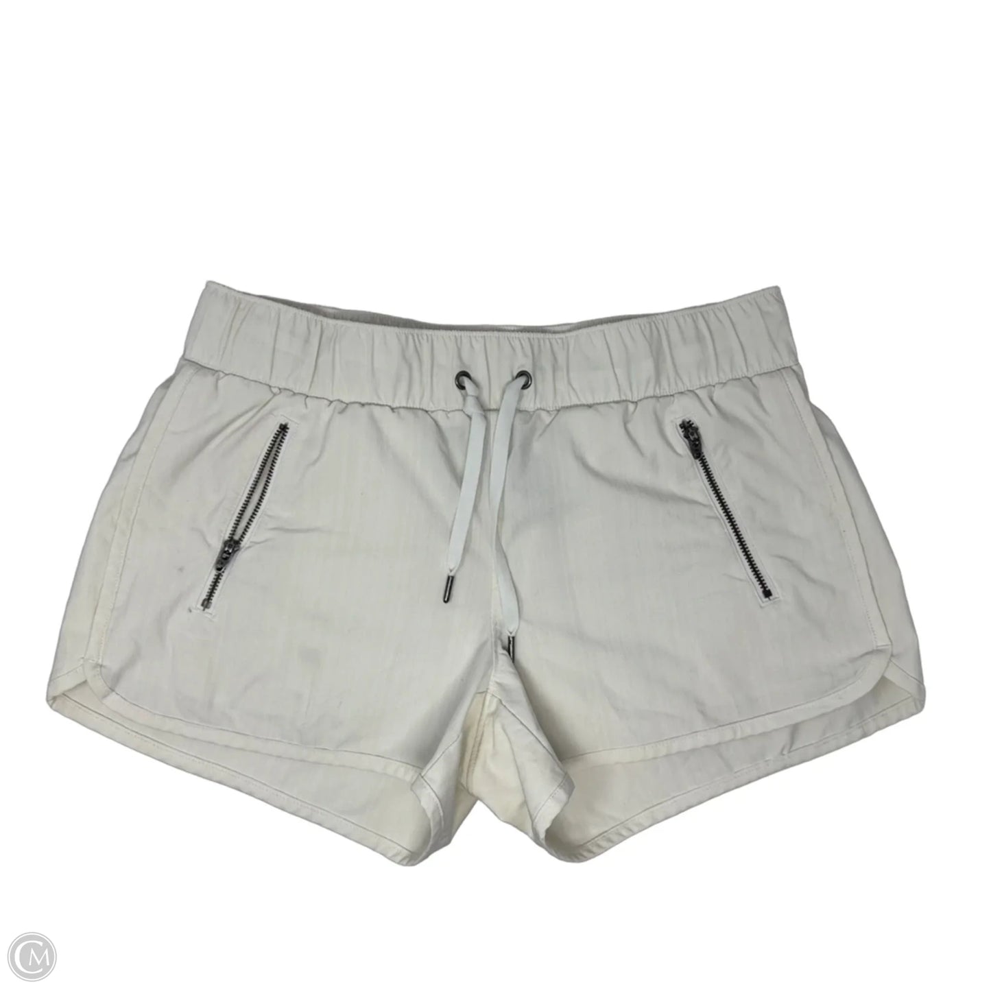 Athletic Shorts By Athleta In Cream, Size: S