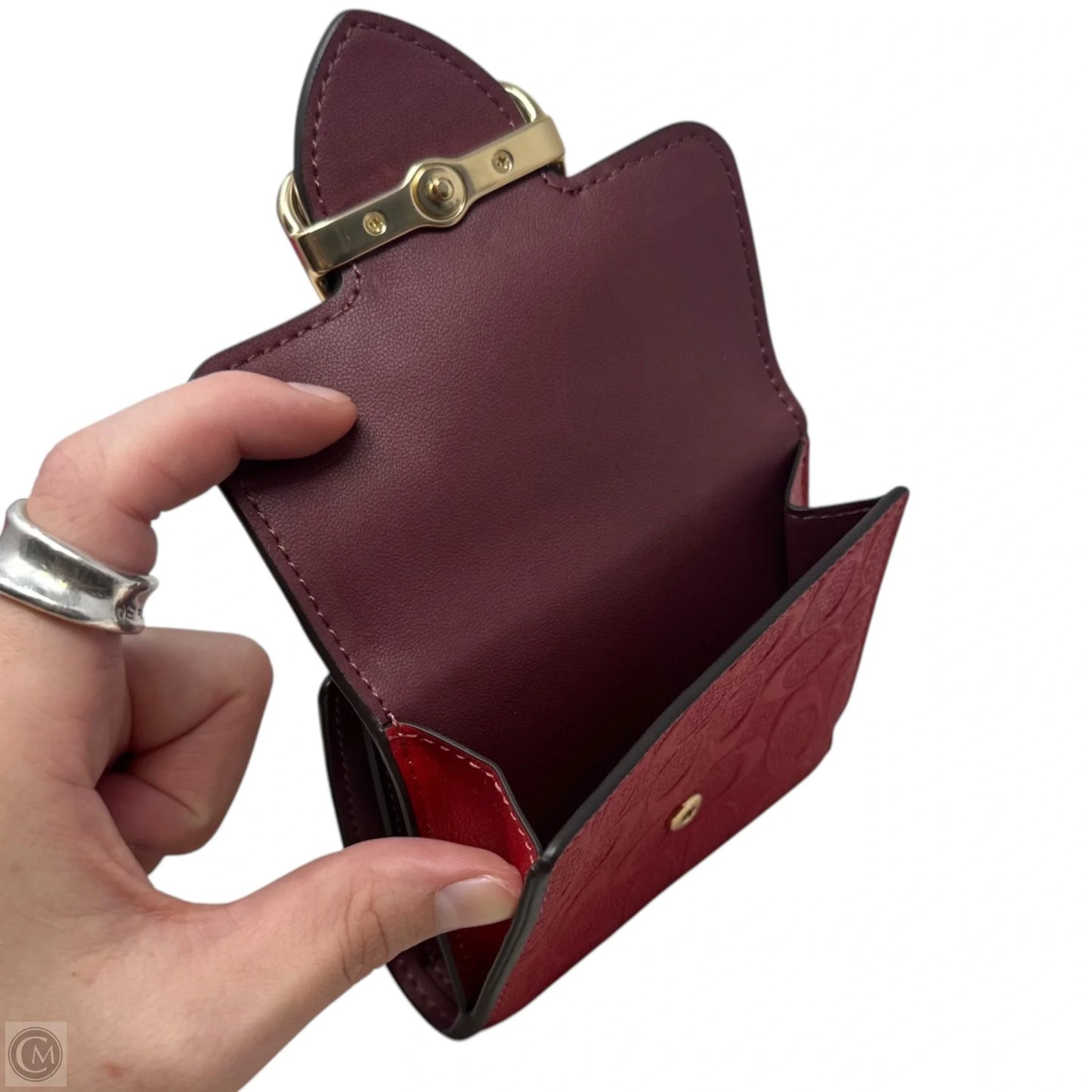 Morgan Wallet Designer By Coach, Size: Medium