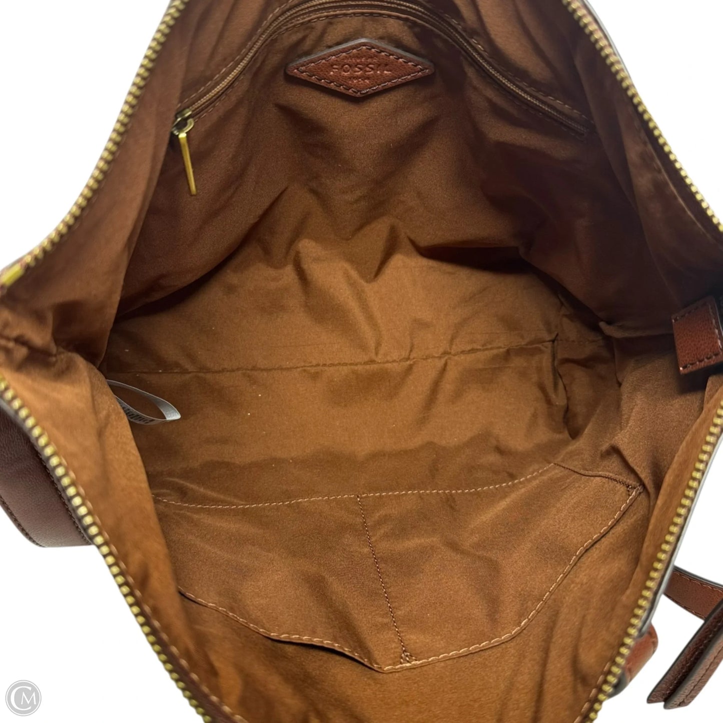 Skylar Satchel Leather By Fossil, Size: Medium