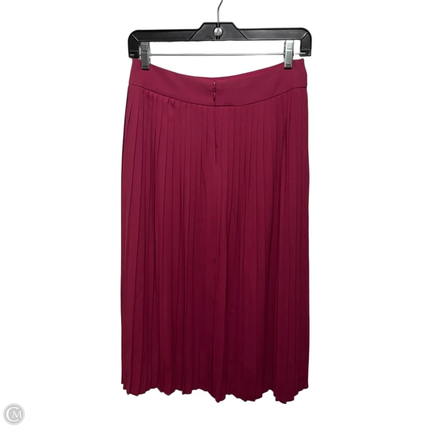 Skirt Midi By J. Crew In Maroon, Size: 4