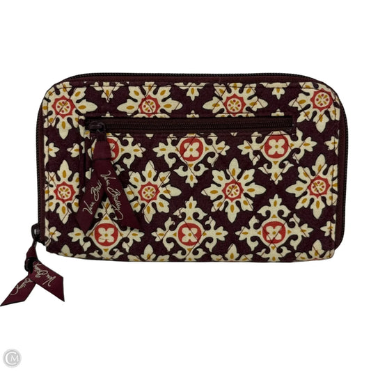 Travel Organizer Wallet By Vera Bradley, Size: Medium