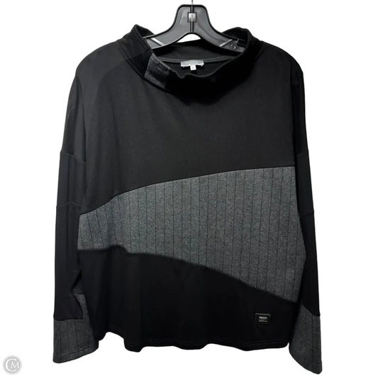 Mock Neck Top Long Sleeve By Naya In Black, Size: M (2)