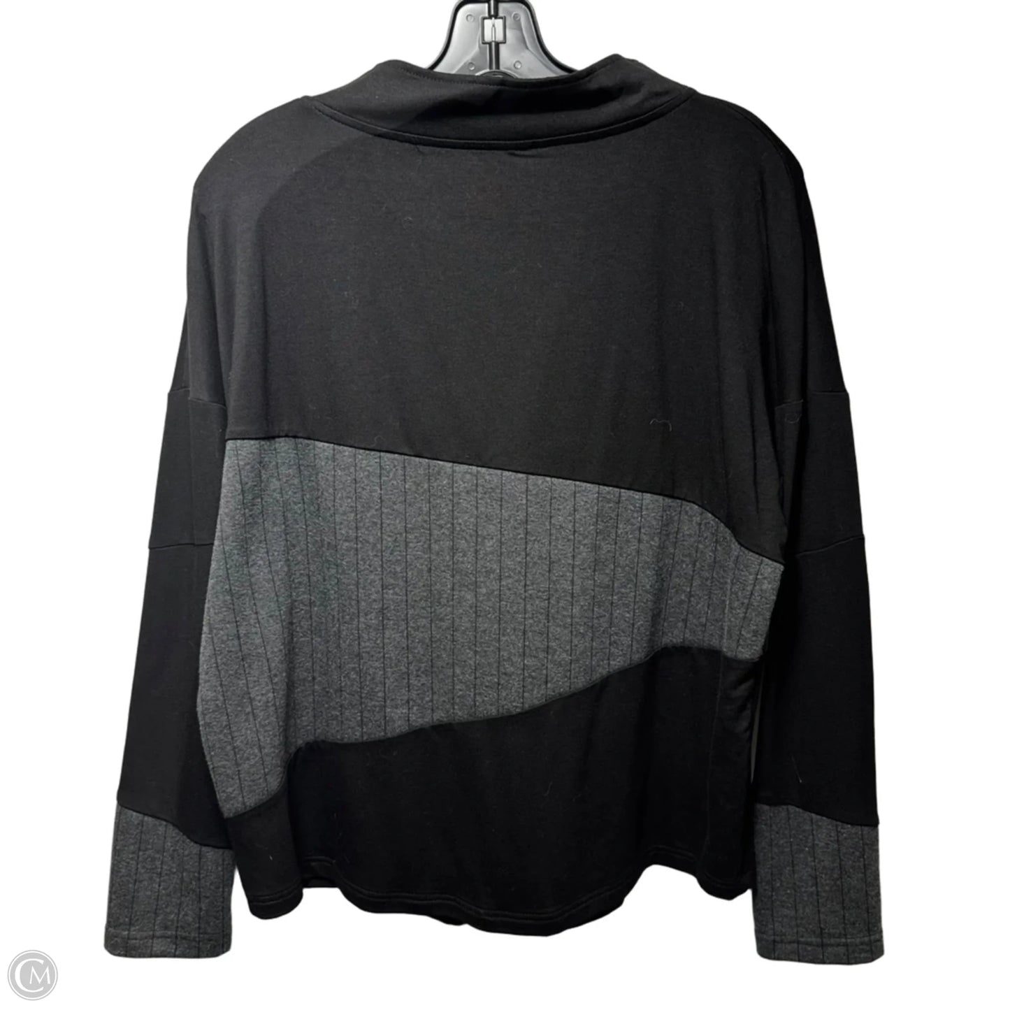 Mock Neck Top Long Sleeve By Naya In Black, Size: M (2)