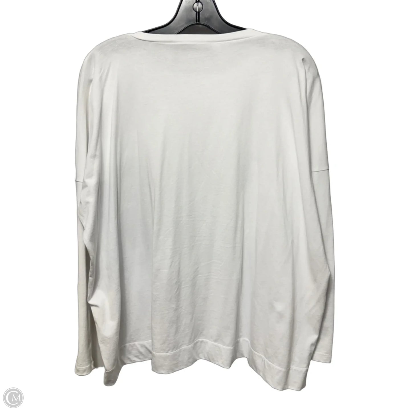 Abstract Top Long Sleeve By Ozai n Ku In Black, Size: M