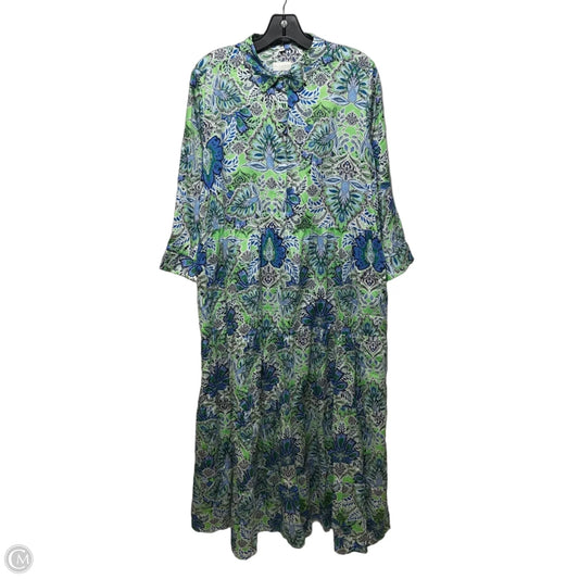Dress Casual Maxi By Milano In Paisley Print, Size: 6