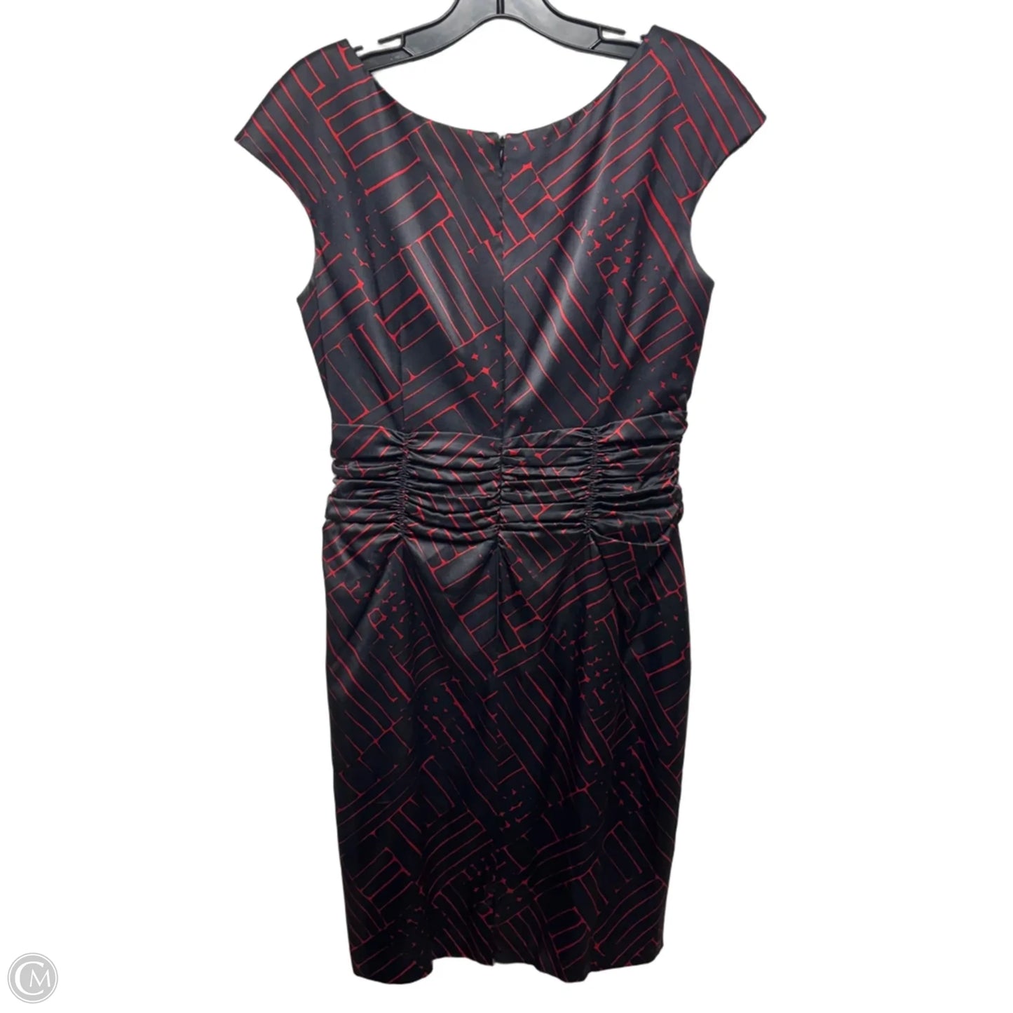Dress Party Midi By Kay Unger In Striped Pattern, Size: 10