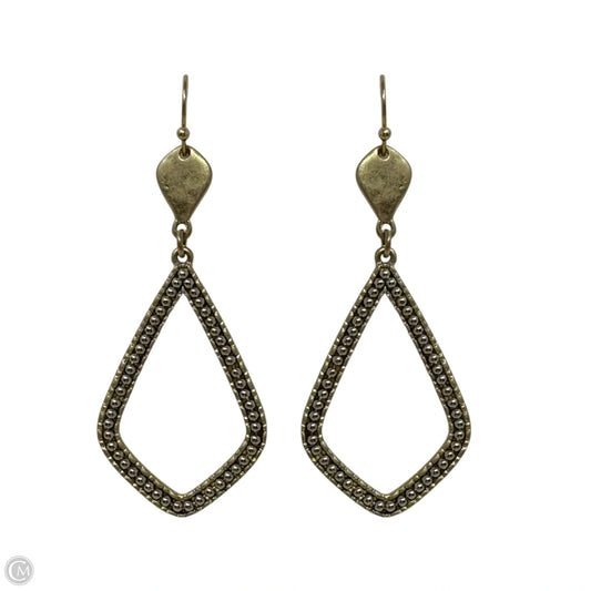 Two Tone Dangle Earrings