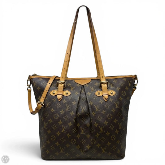 2011 Palermo GM Monogram Canvas Tote Bag Luxury Designer By Louis Vuitton, Size: Large