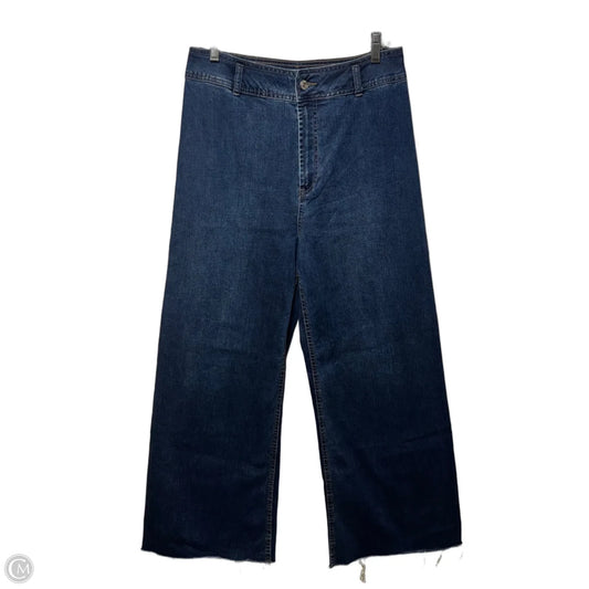 Carine Jeans Wide Leg By Articles Of Society In Blue Denim, Size: 8