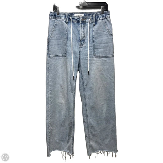 Jeans Wide Leg By Vervet In Blue Denim, Size: 10