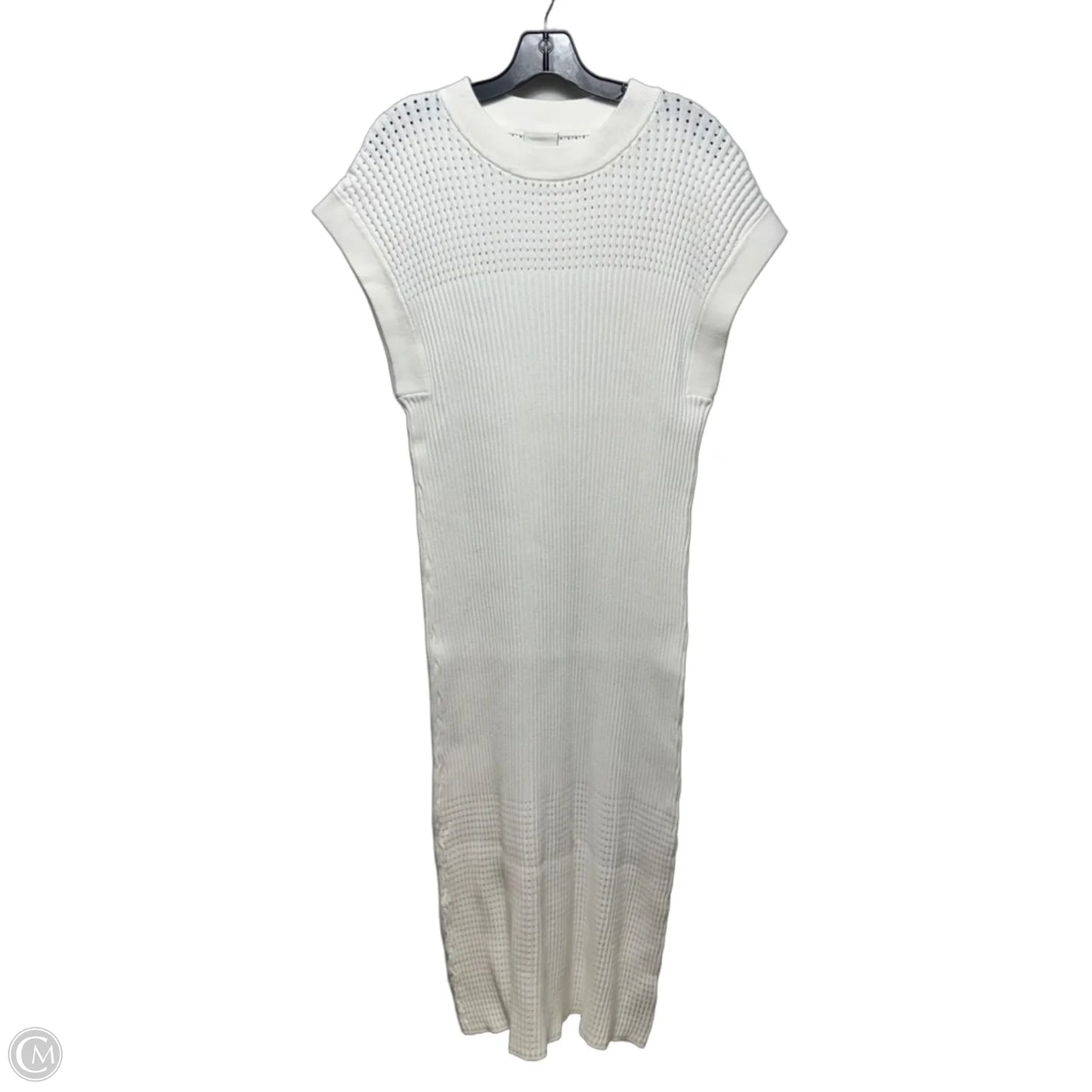 Cheston Cotton Knit Maxi Dress By Varley In White, Size: L