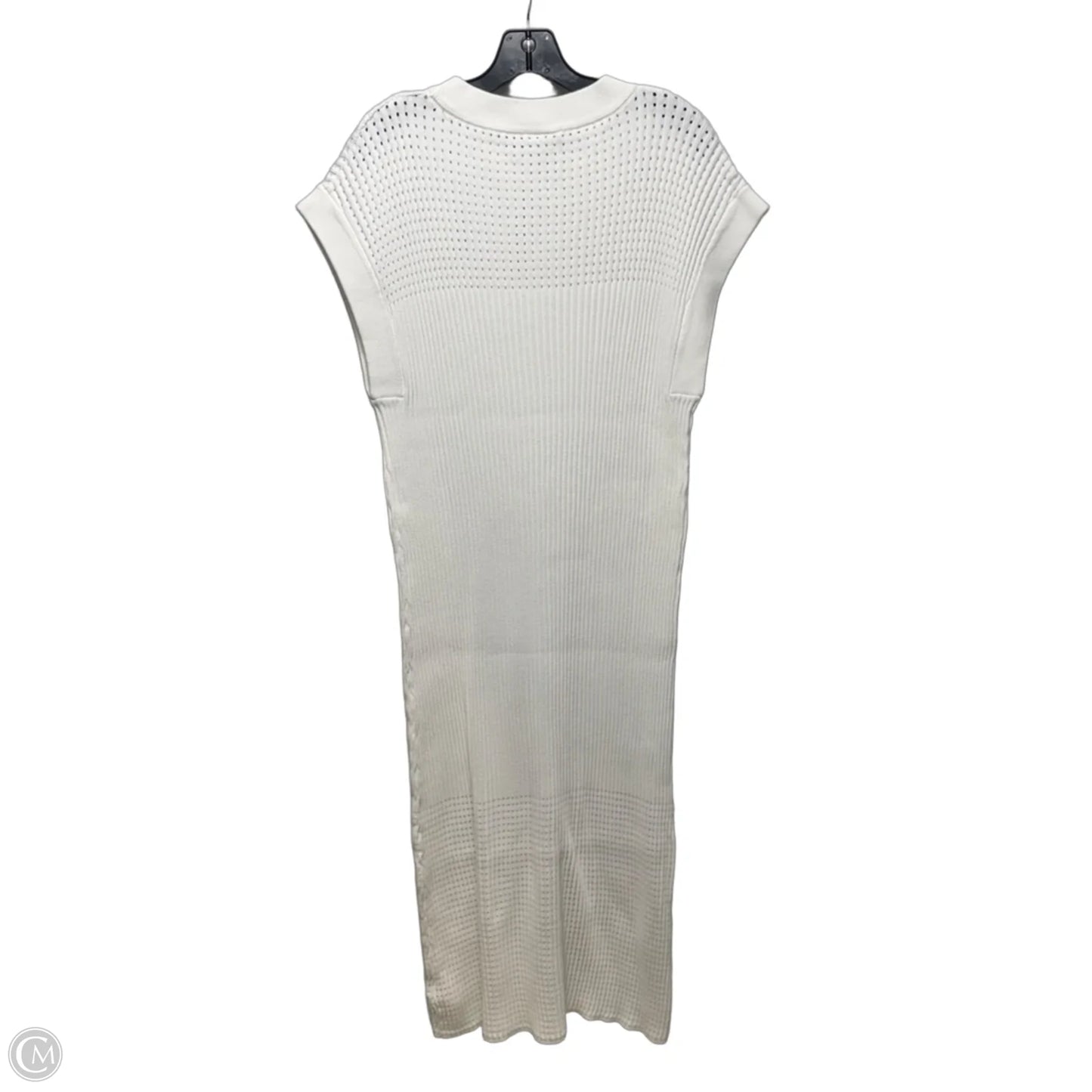 Cheston Cotton Knit Maxi Dress By Varley In White, Size: L