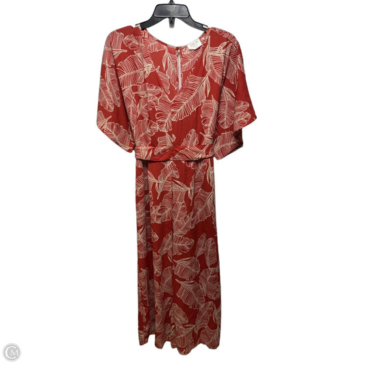Jumpsuit By Sienna Sky In Orange, Size: M
