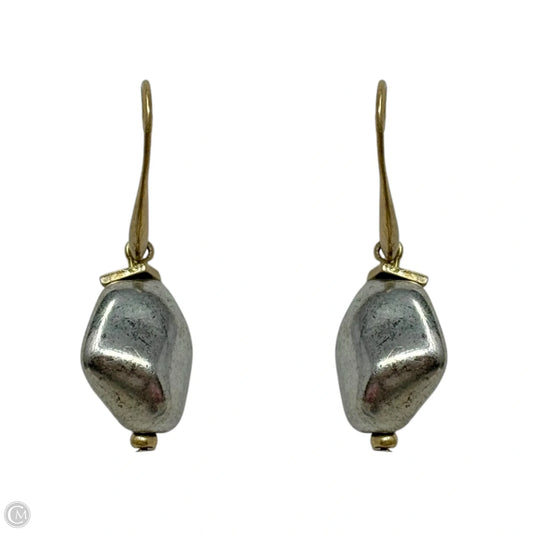 Two Tone Dangle Earrings