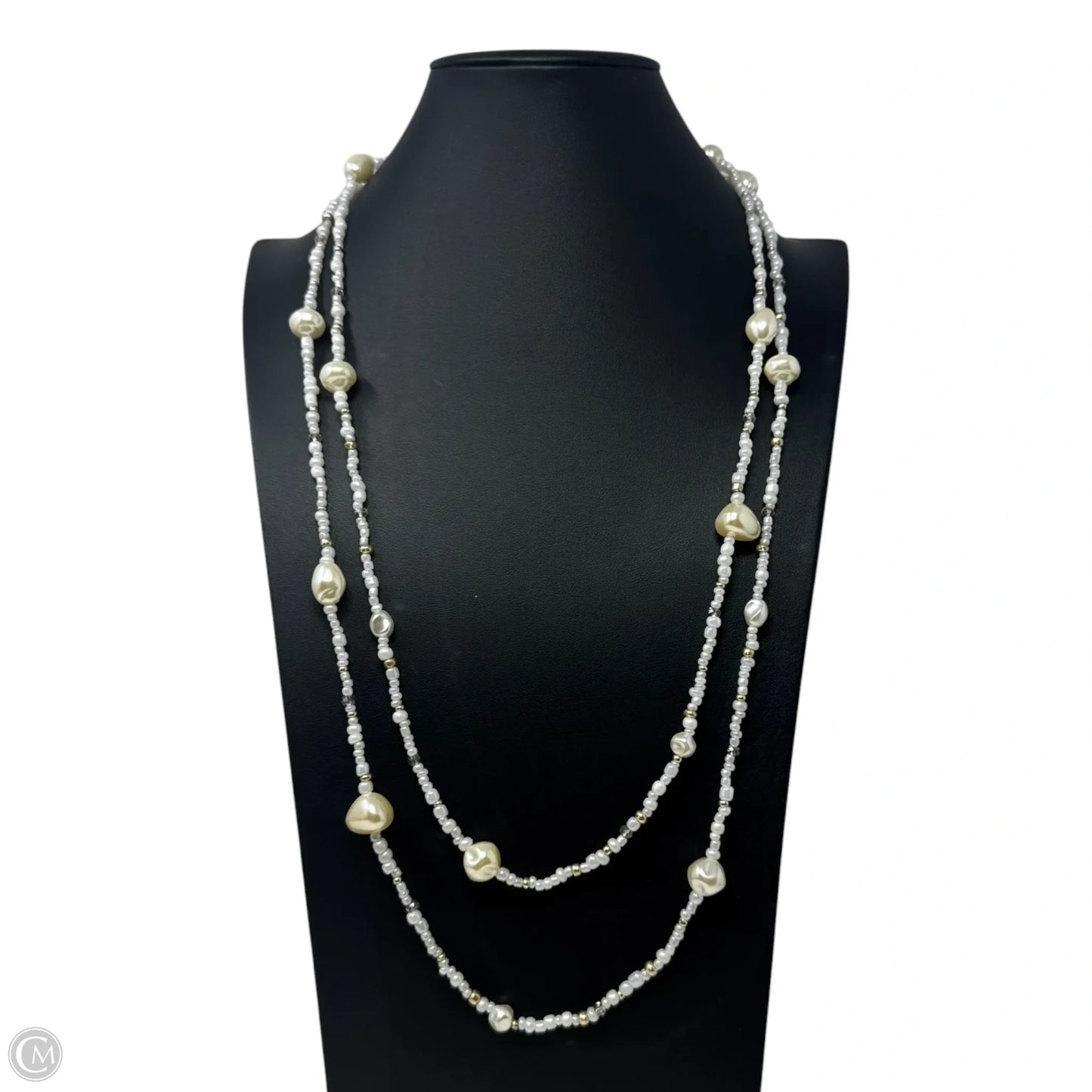 Long Beaded Necklace By Chicos