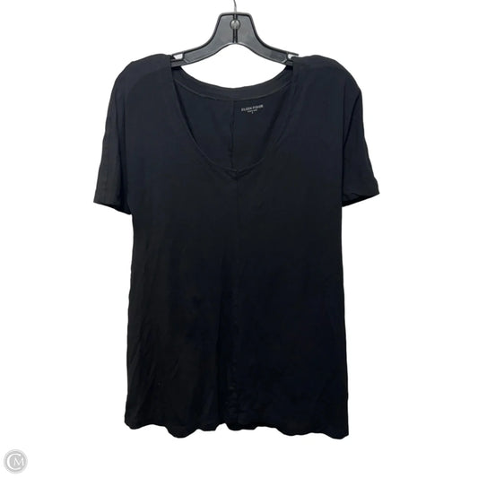 Tunic Short Sleeve By Eileen Fisher In Black, Size: S
