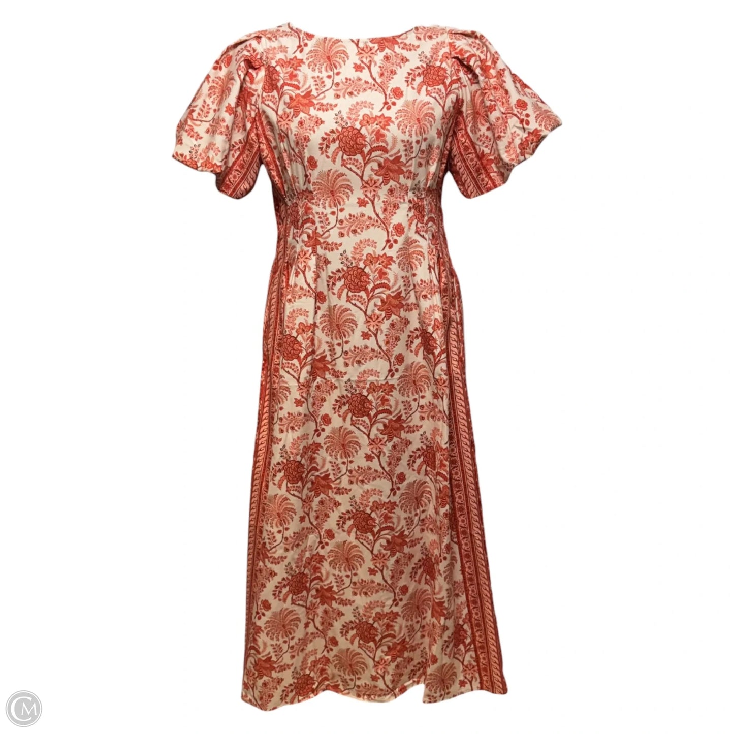 Angelica Maxi Dress By Trish Scully In Pink & Cream, Size: S