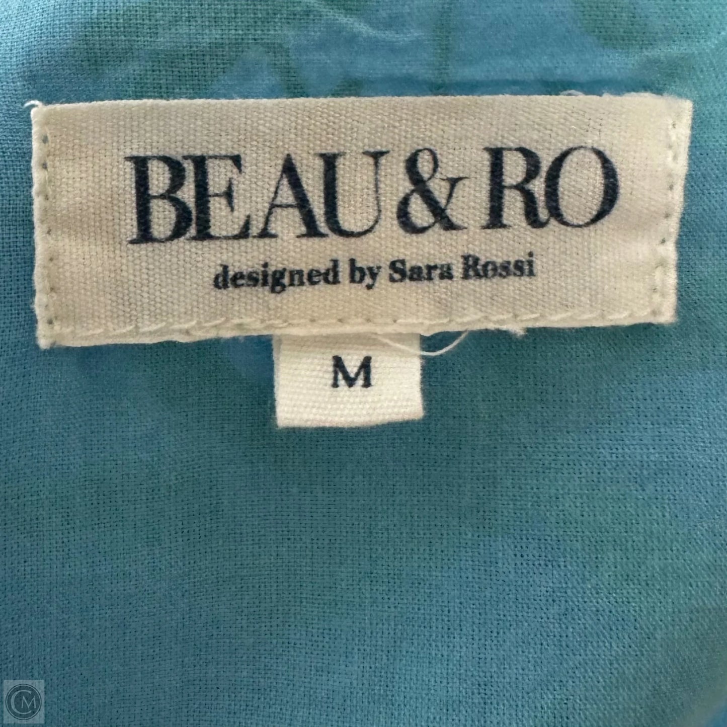 Dress Casual Maxi By Beau & Ro In Blue, Size: M