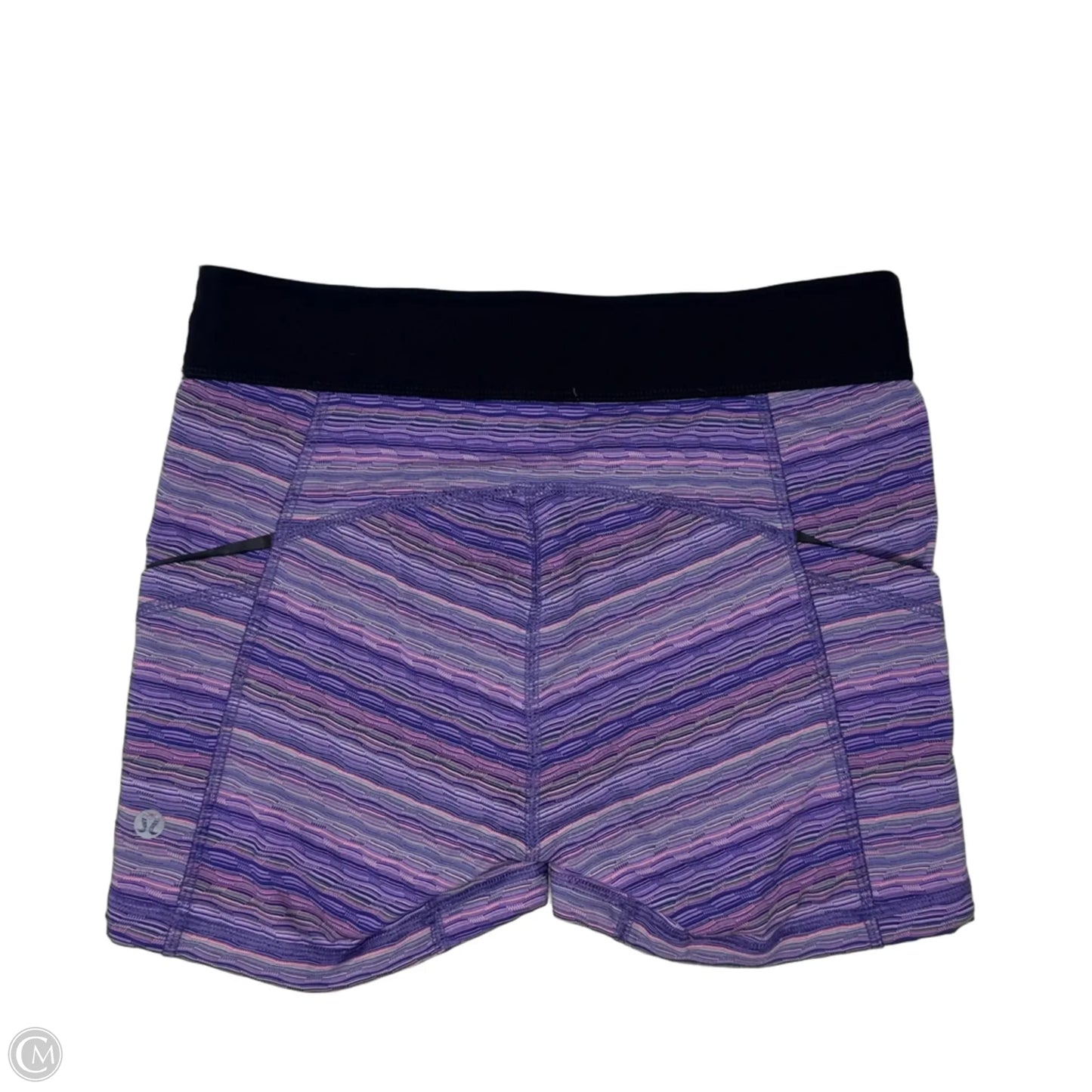 Athletic Shorts By Lululemon In Purple, Size: 6