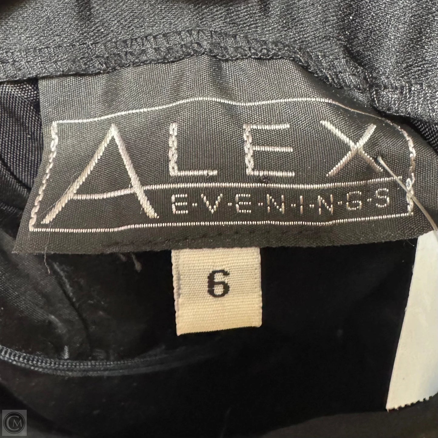 Cami & Maxi Skirt with Wrap By Alex Evenings In Black & White, Size: 6