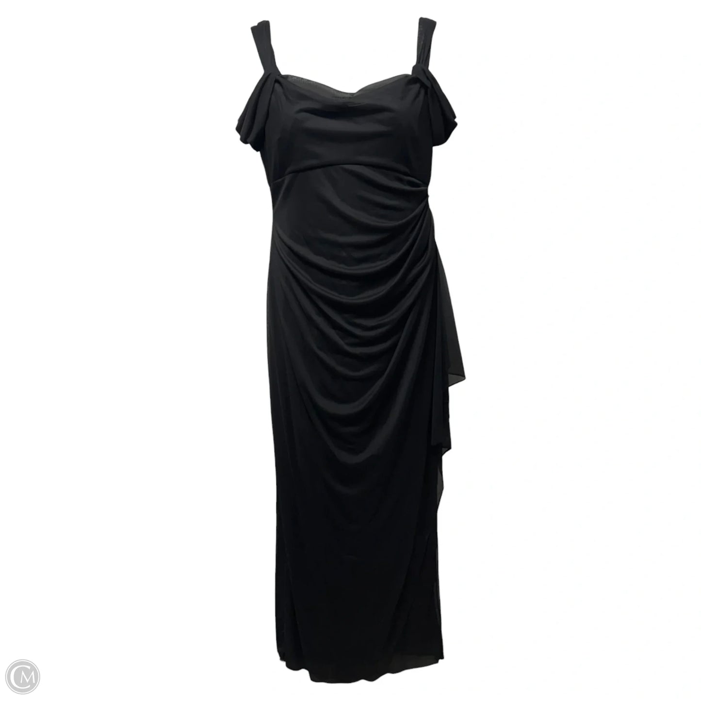 Dress Party Long By Alex Evenings In Black, Size: 10