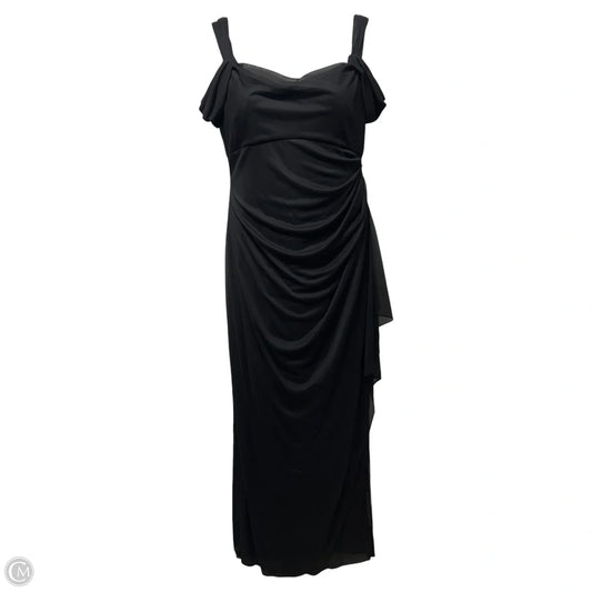 Dress Party Long By Alex Evenings In Black, Size: 10