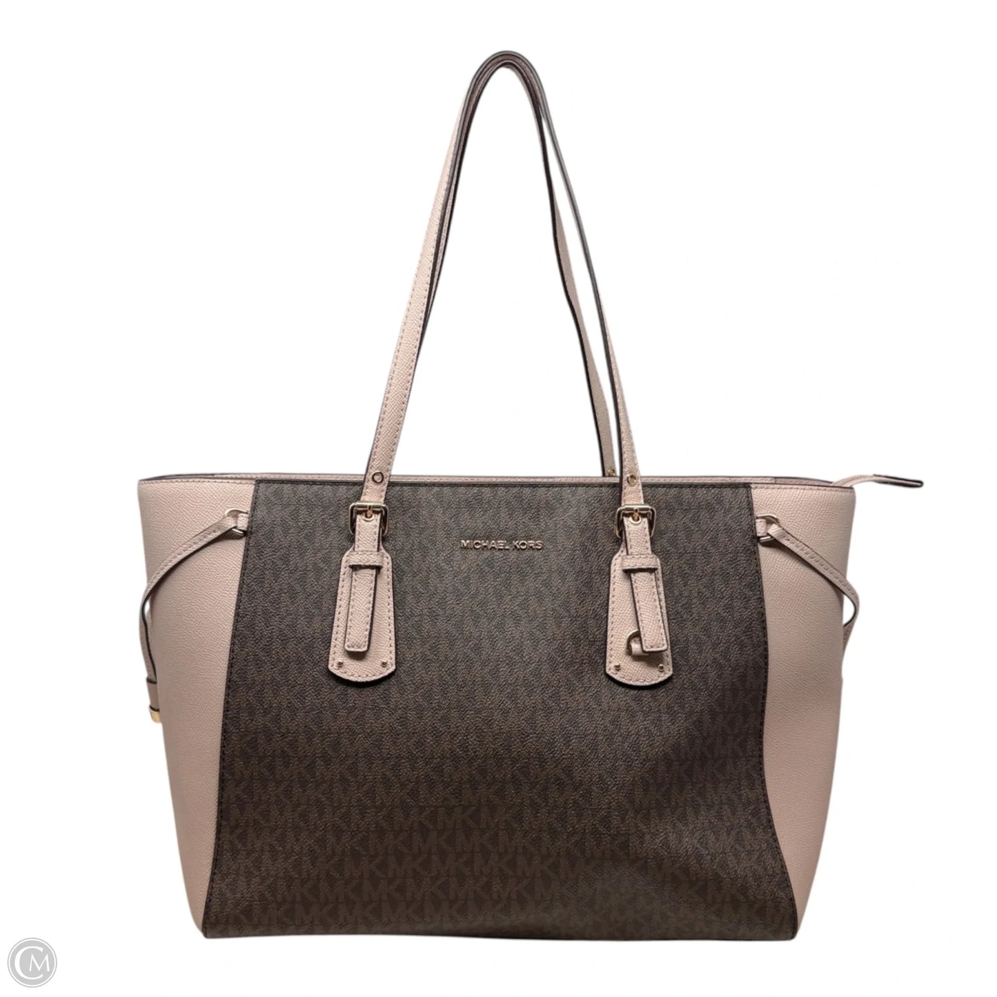 Voyager Logo Tote Bag By Michael By Michael Kors, Size: Large